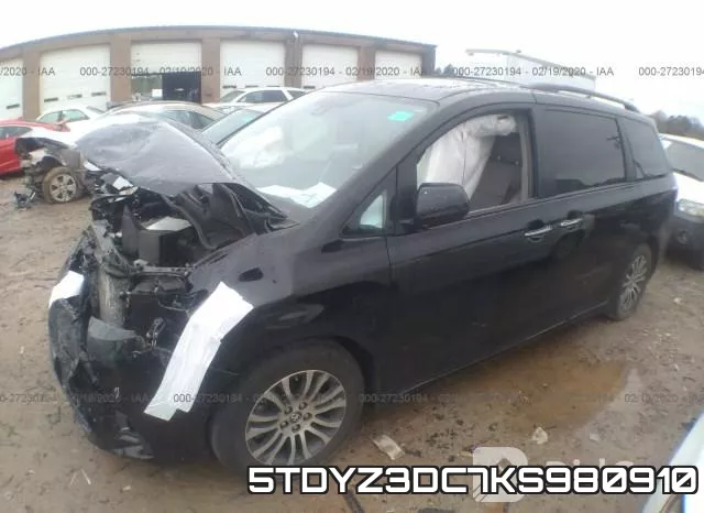 5TDYZ3DC7KS980910 фото 2