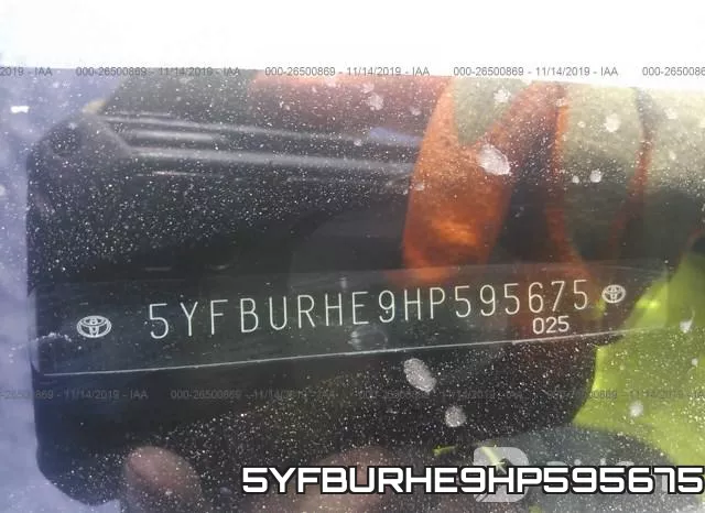 5YFBURHE9HP595675 фото 7