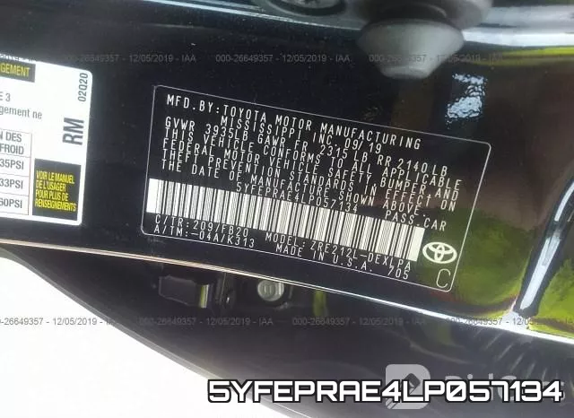 5YFEPRAE4LP057134 фото 6
