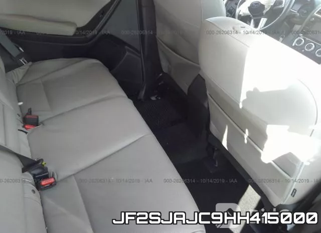 JF2SJAJC9HH415000 фото 7