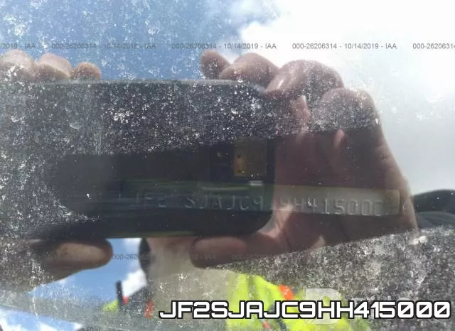 JF2SJAJC9HH415000 фото 8