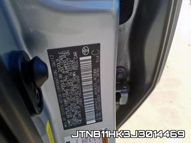 JTNB11HK3J3014469 фото 2