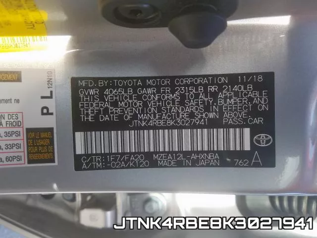 JTNK4RBE8K3027941 фото 2