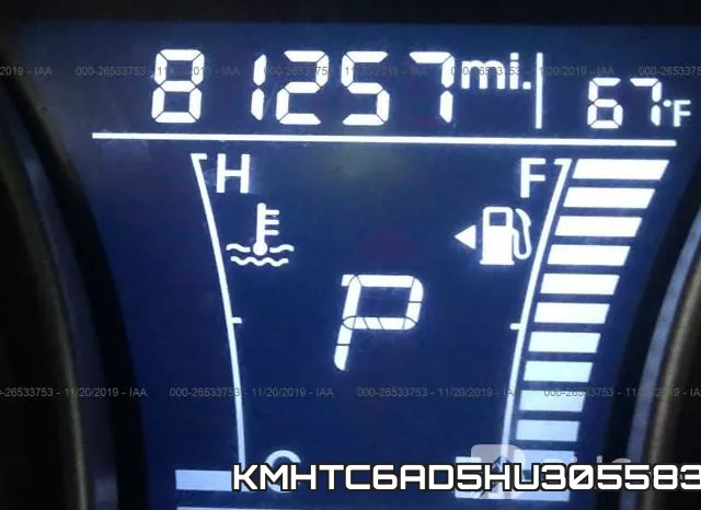 KMHTC6AD5HU305583 фото 7