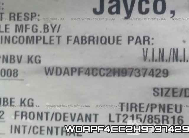 WDAPF4CC2H9737429 фото 6