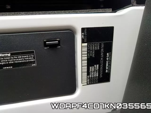 WDAPF4CD7KN035565 фото 2