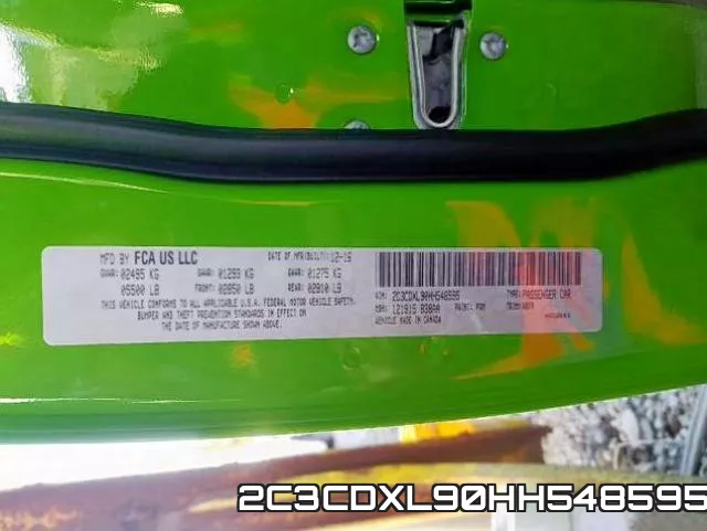 2C3CDXL90HH548595 фото 2