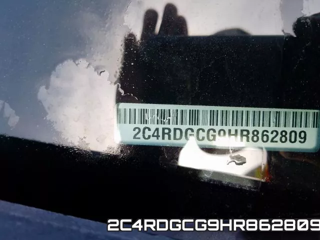 2C4RDGCG9HR862809 фото 2