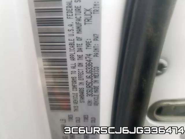 3C6UR5CJ6JG336474 фото 2