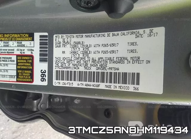 3TMCZ5AN8HM119434 фото 7