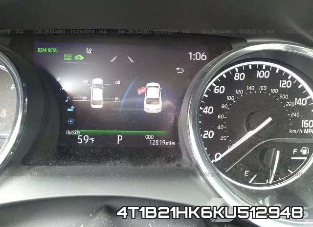 4T1B21HK6KU512948 фото 7