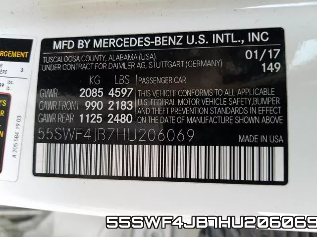 55SWF4JB7HU206069 фото 2