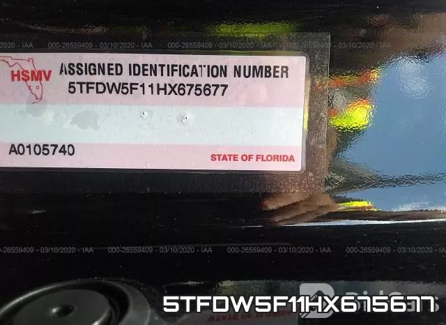 5TFDW5F11HX675677 фото 6