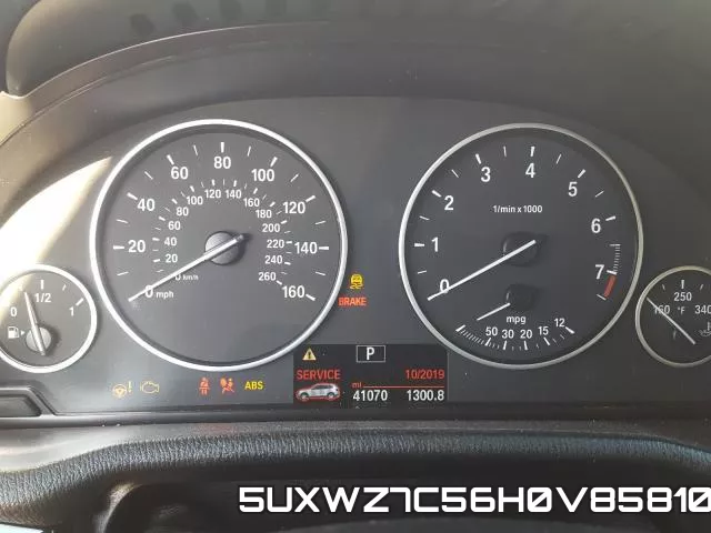 5UXWZ7C56H0V85810 фото 7