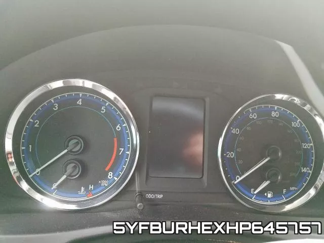 5YFBURHEXHP645757 фото 6