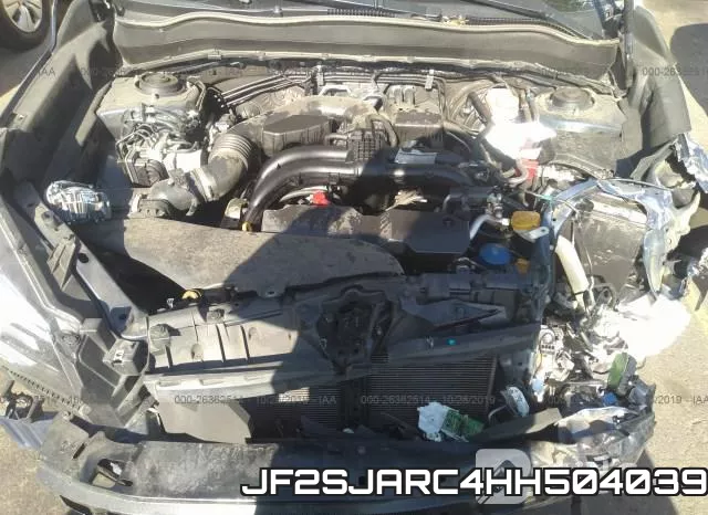 JF2SJARC4HH504039 фото 2