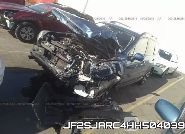 JF2SJARC4HH504039 фото 3