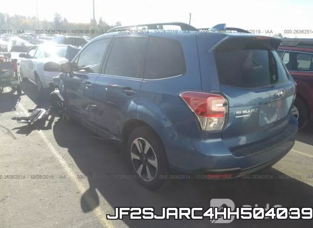 JF2SJARC4HH504039 фото 4