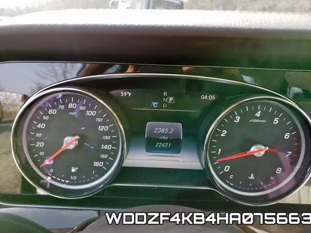 WDDZF4KB4HA075663 фото 4
