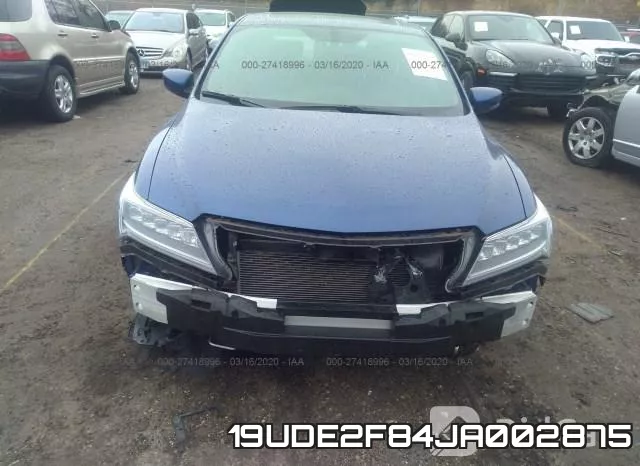 19UDE2F84JA002875 фото 3