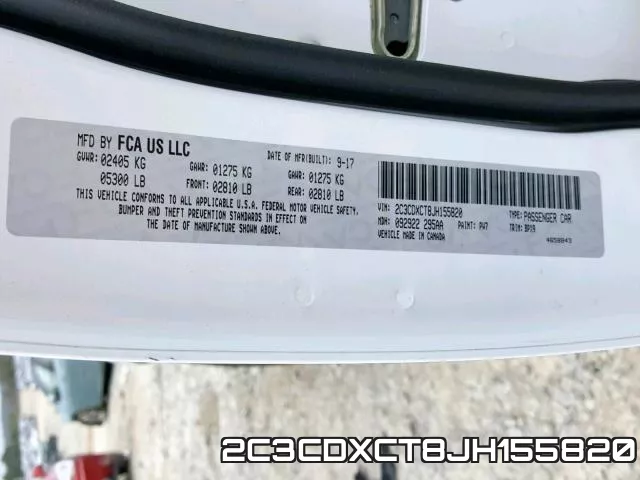 2C3CDXCT8JH155820 фото 2