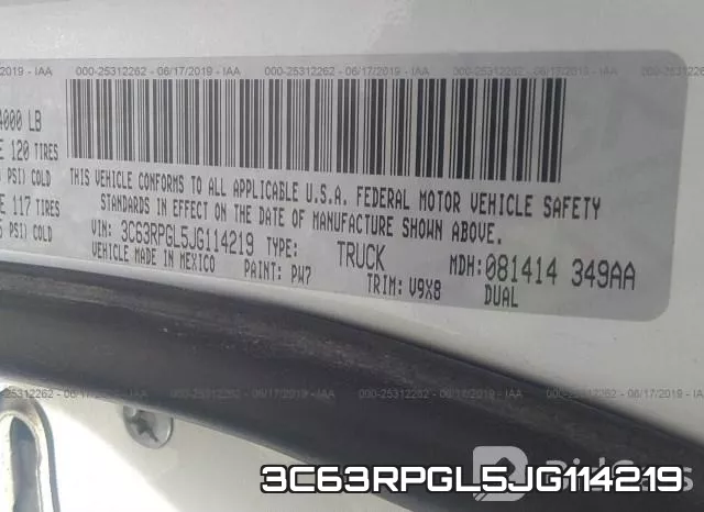 3C63RPGL5JG114219 фото 5