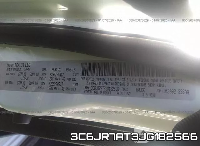 3C6JR7AT3JG182566 фото 6