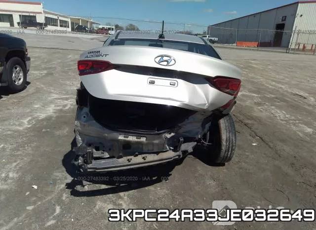 3KPC24A33JE032649 фото 3