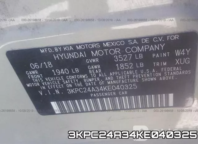 3KPC24A34KE040325 фото 7