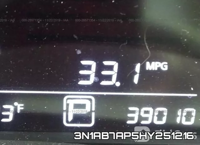 3N1AB7AP5HY251216 фото 4