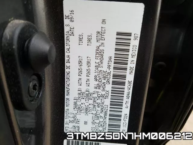 3TMBZ5DN7HM006212 фото 2