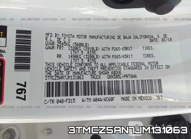3TMCZ5AN7JM131063 фото 7