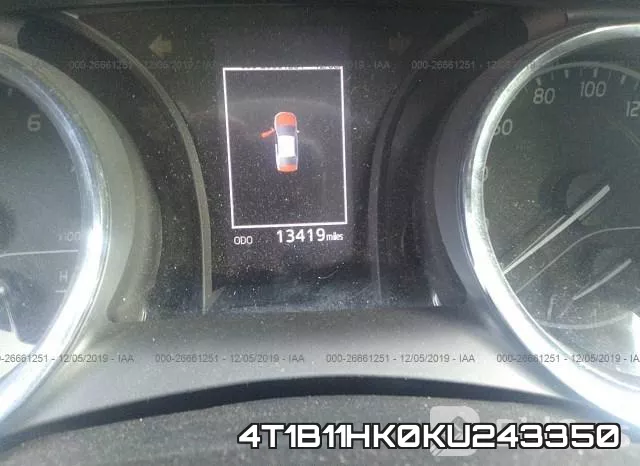 4T1B11HK0KU243350 фото 6