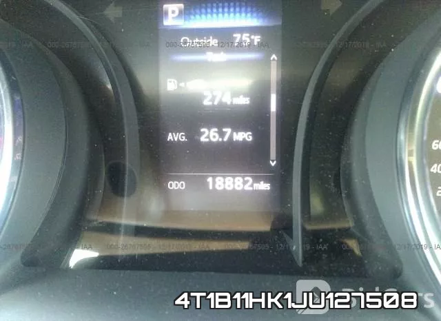 4T1B11HK1JU127508 фото 5