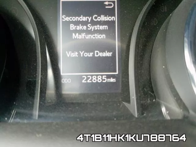 4T1B11HK1KU788764 фото 7