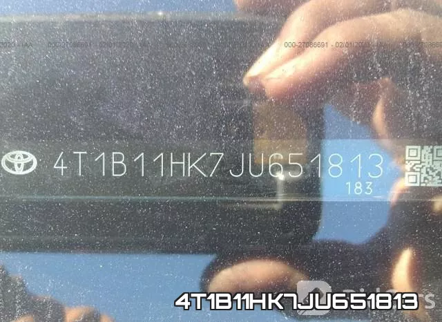 4T1B11HK7JU651813 фото 7