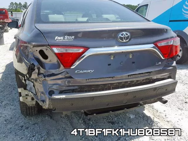 4T1BF1FK1HU808587 фото 9