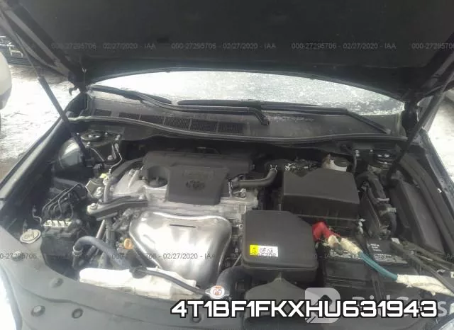 4T1BF1FKXHU631943 фото 2