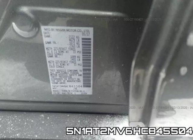 5N1AT2MV6HC845504 фото 8