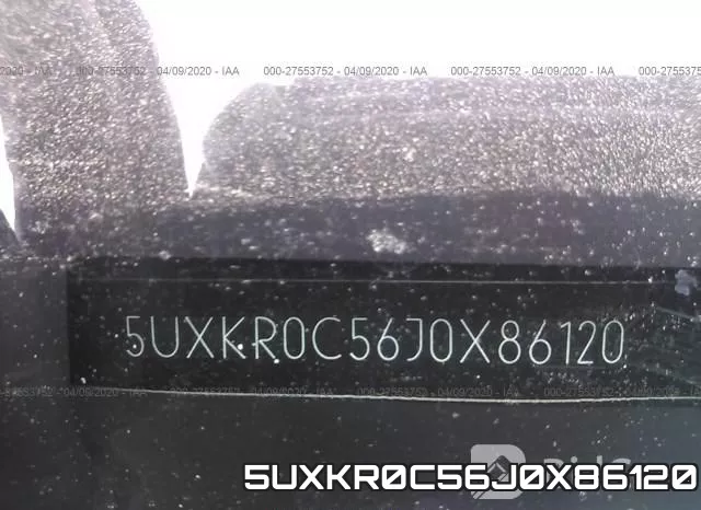 5UXKR0C56J0X86120 фото 5