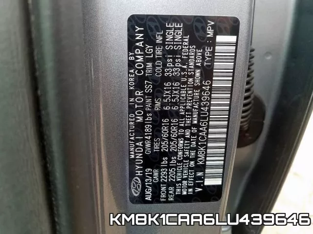 KM8K1CAA6LU439646 фото 2