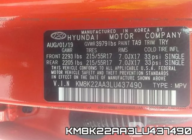 KM8K22AA3LU437490 фото 7
