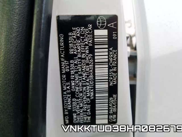 VNKKTUD38HA082679 фото 2