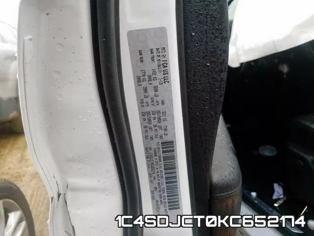 1C4SDJCT0KC652174 фото 2