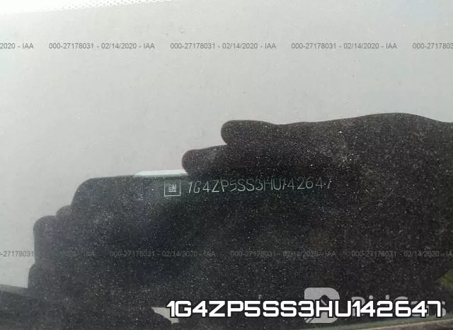 1G4ZP5SS3HU142647 фото 6
