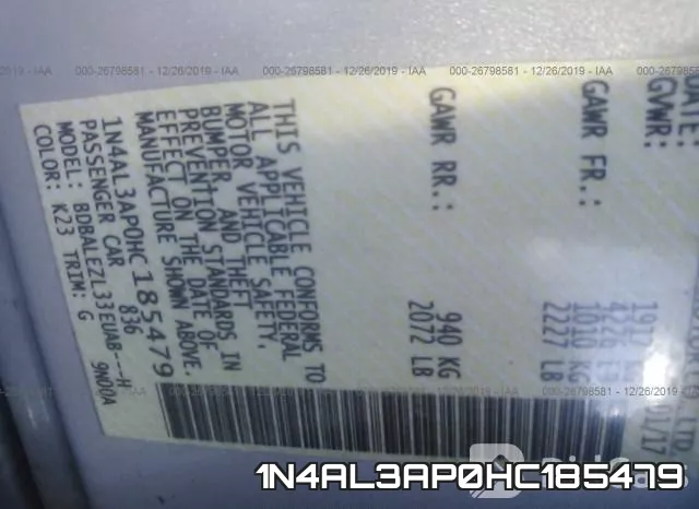 1N4AL3AP0HC185479 фото 6