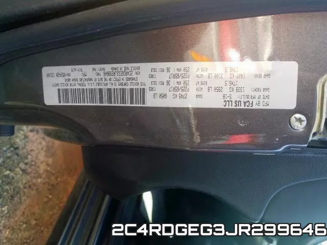 2C4RDGEG3JR299646 фото 2
