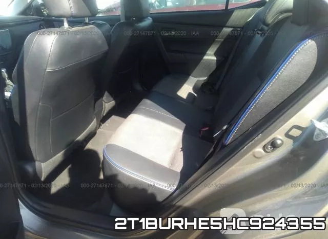 2T1BURHE5HC924355 фото 8