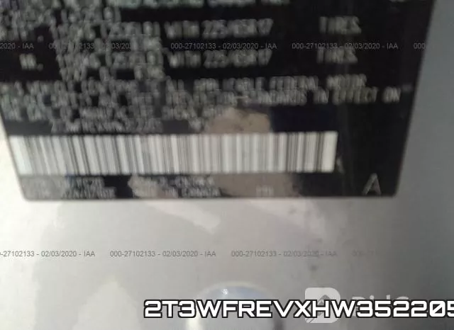 2T3WFREVXHW352205 фото 7