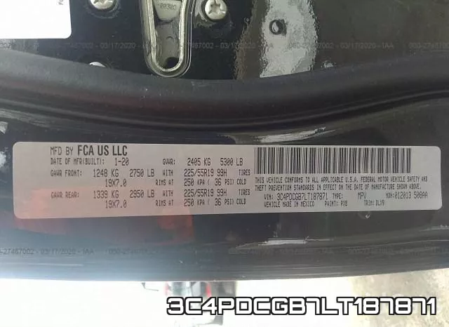 3C4PDCGB7LT187871 фото 8